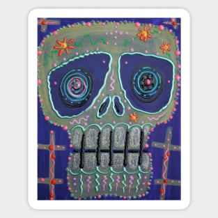 Candy Sugar Skull Sticker